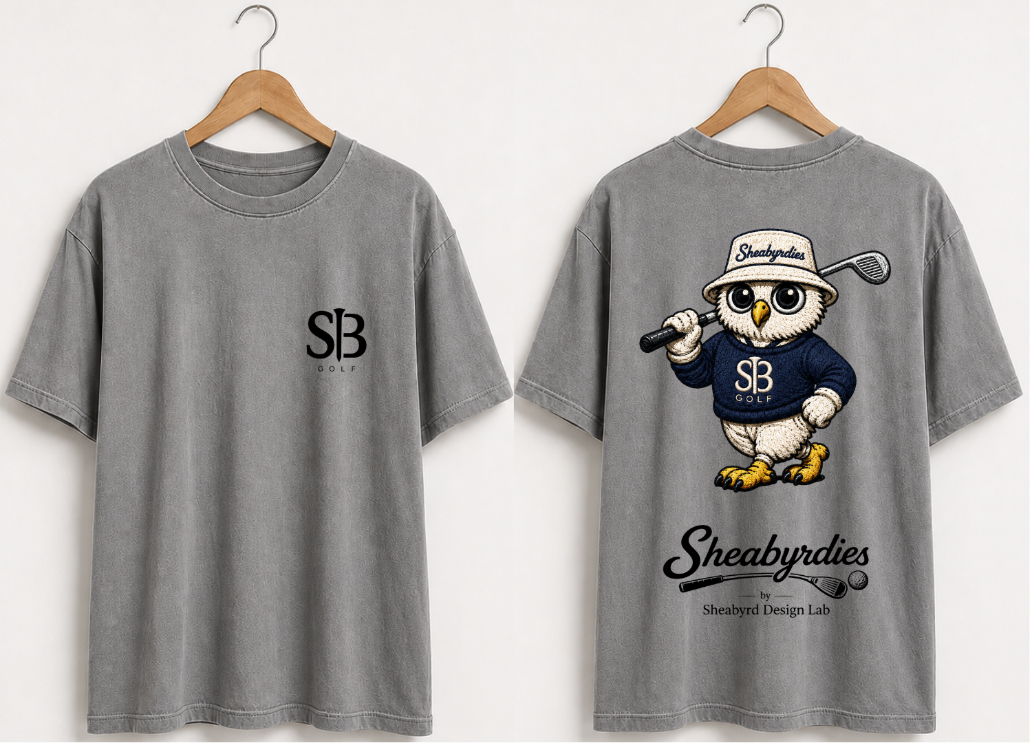 Sheabyrdies Golf T-Shirt | Premium 100% Cotton Golf Tee | Sheabyrdies by Sheabyrd Design Lab