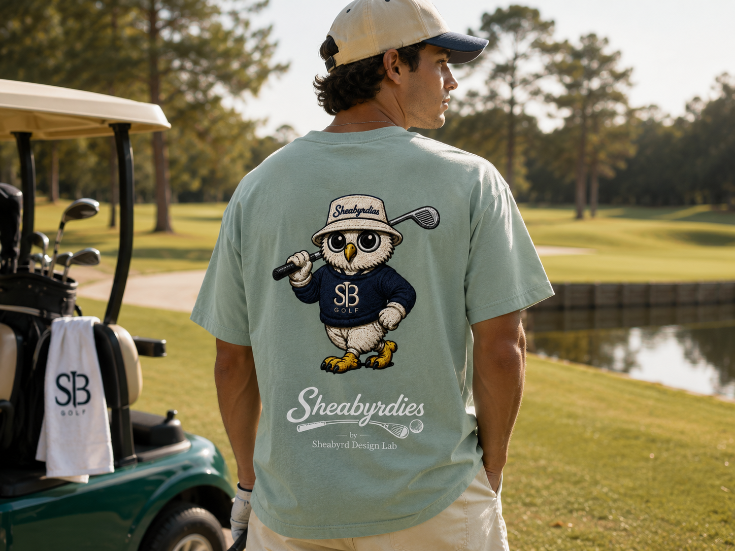 Sheabyrdies Golf T-Shirt | Premium 100% Cotton Golf Tee | Sheabyrdies by Sheabyrd Design Lab