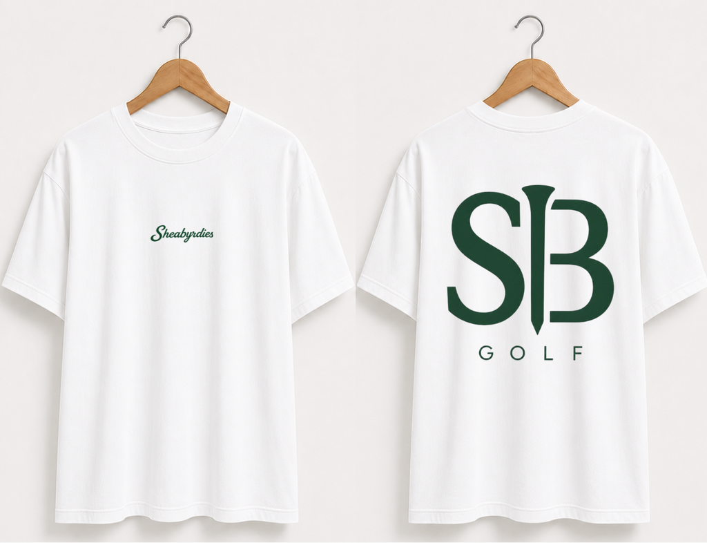 Sheabyrdies Golf T-Shirt | Premium 100% Cotton Golf Tee | Sheabyrdies by Sheabyrd Design Lab
