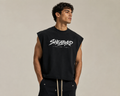 Sheabyrd Design Lab Premium Sleeveless Cut-Off Tee | Heavyweight Streetwear Muscle Shirt