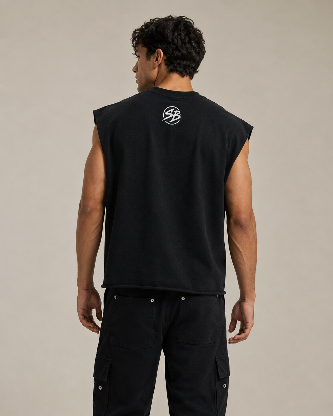 Sheabyrd Design Lab Premium Sleeveless Cut-Off Tee | Heavyweight Streetwear Muscle Shirt