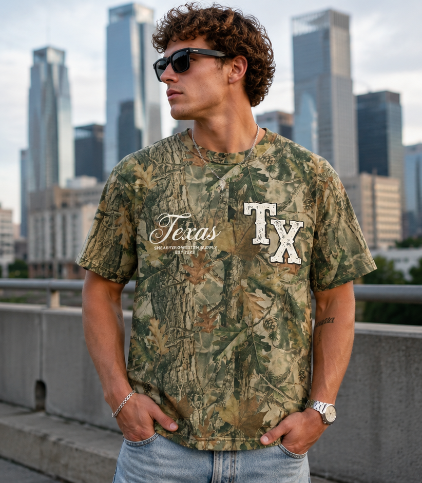 Sheabyrd Camo Series | Premium Heavyweight 100% cotton | Sheabyrd Design Lab