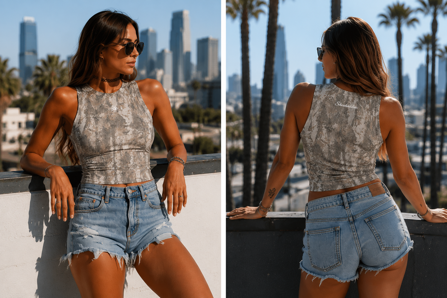 Sheabaddies Performance Crop Tank | Sheabaddies™ by Sheabyrd Design Lab