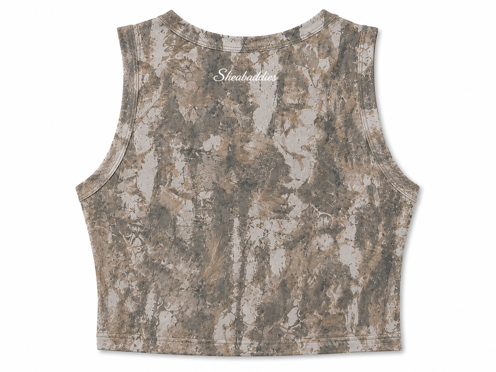Sheabaddies Performance Crop Tank | Sheabaddies™ by Sheabyrd Design Lab