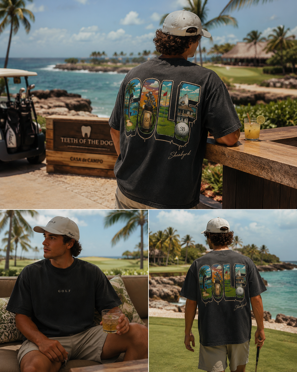 Sheabyrdies Premium Graphic Golf Tee | Performance Golf T-Shirt | Sheabyrd Design Lab
