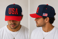 USA I Structured Snapback Hat | Premium Cap | Sheabyrd Design Lab