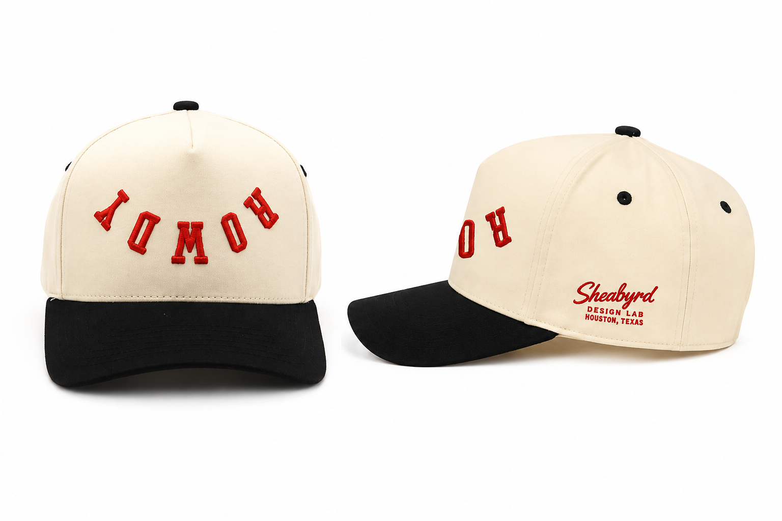 ROWDY | Structured Snapback Hat | Premium Western Trucker Cap | Sheabyrd Design Lab