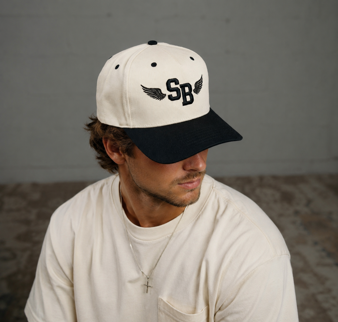 SB Wings I Structured Snapback Hat | Premium Cap | Sheabyrd Design Lab