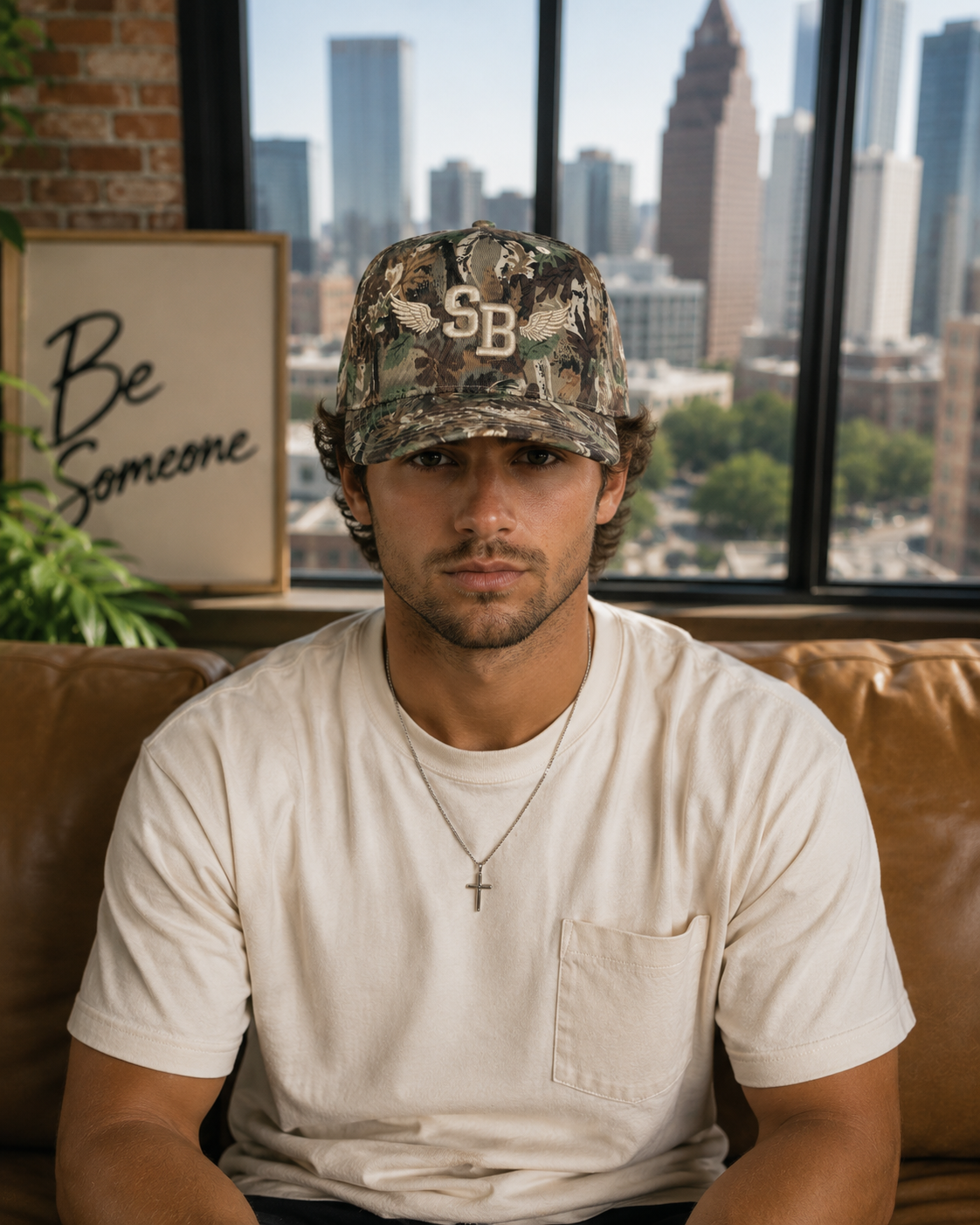 SB Wings I Structured Snapback Hat | Premium Cap | Sheabyrd Design Lab