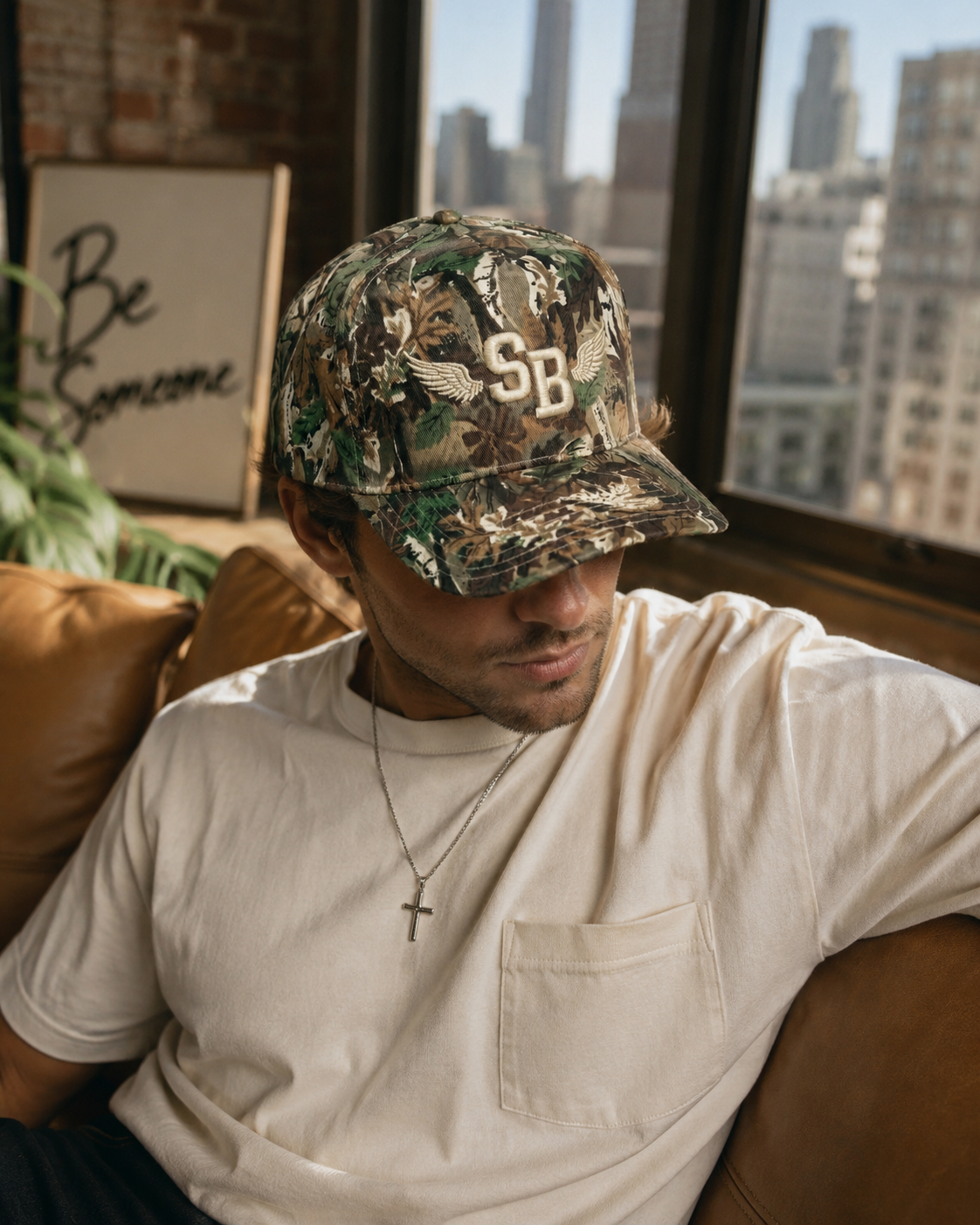 SB Wings I Structured Snapback Hat | Premium Cap | Sheabyrd Design Lab