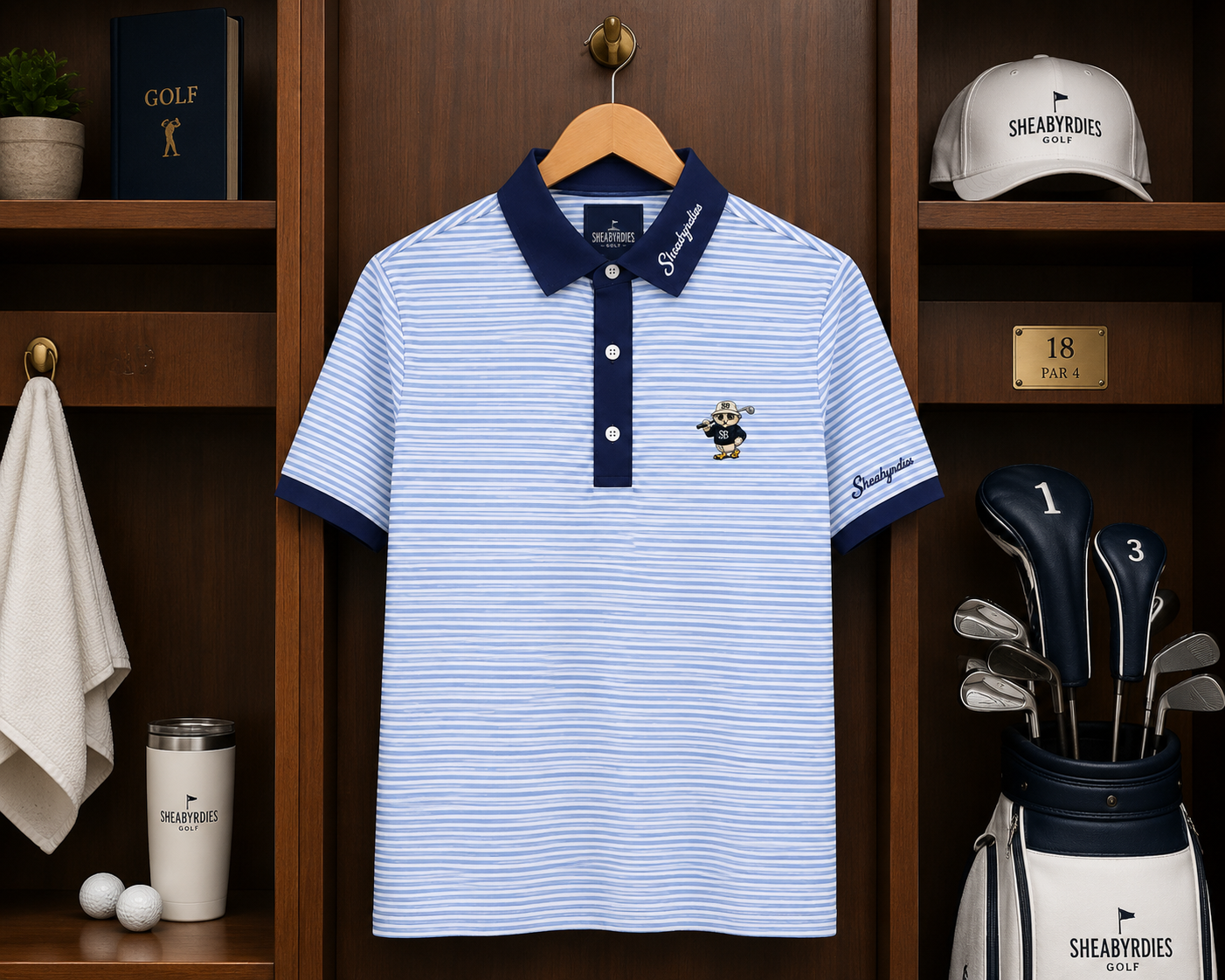 Sheabyrdies Premium Golf Polo (PREORDER) I Premium Material Structured Collared Polo