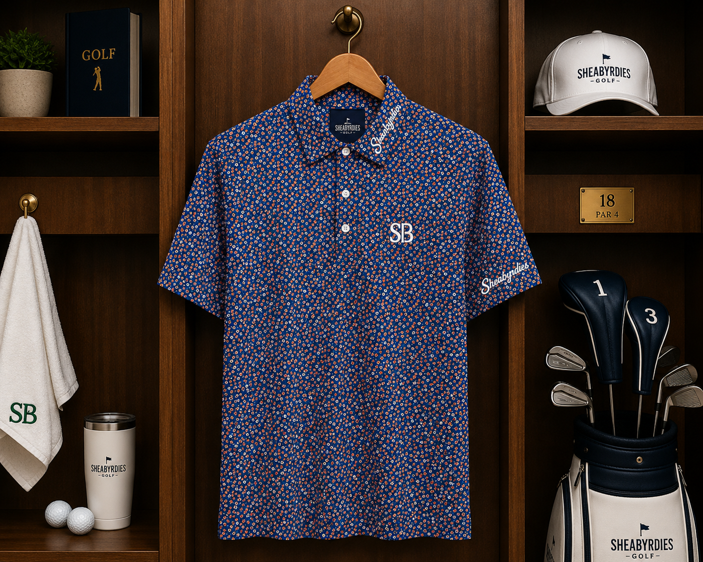 Sheabyrdies Premium Golf Polo (PREORDER) I Premium Material Structured Collared Polo