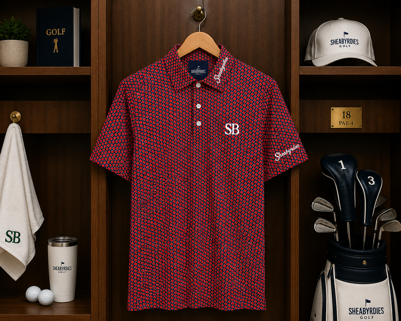 Sheabyrdies Premium Golf Polo (PREORDER) I Premium Material Structured Collared Polo