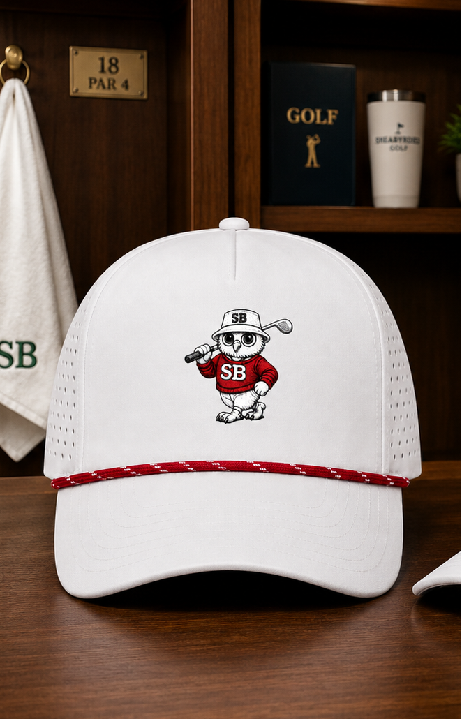 Sheabyrdies Golf hat | Performance Golf Hat | Sheabyrdies by Sheabyrd Design Lab