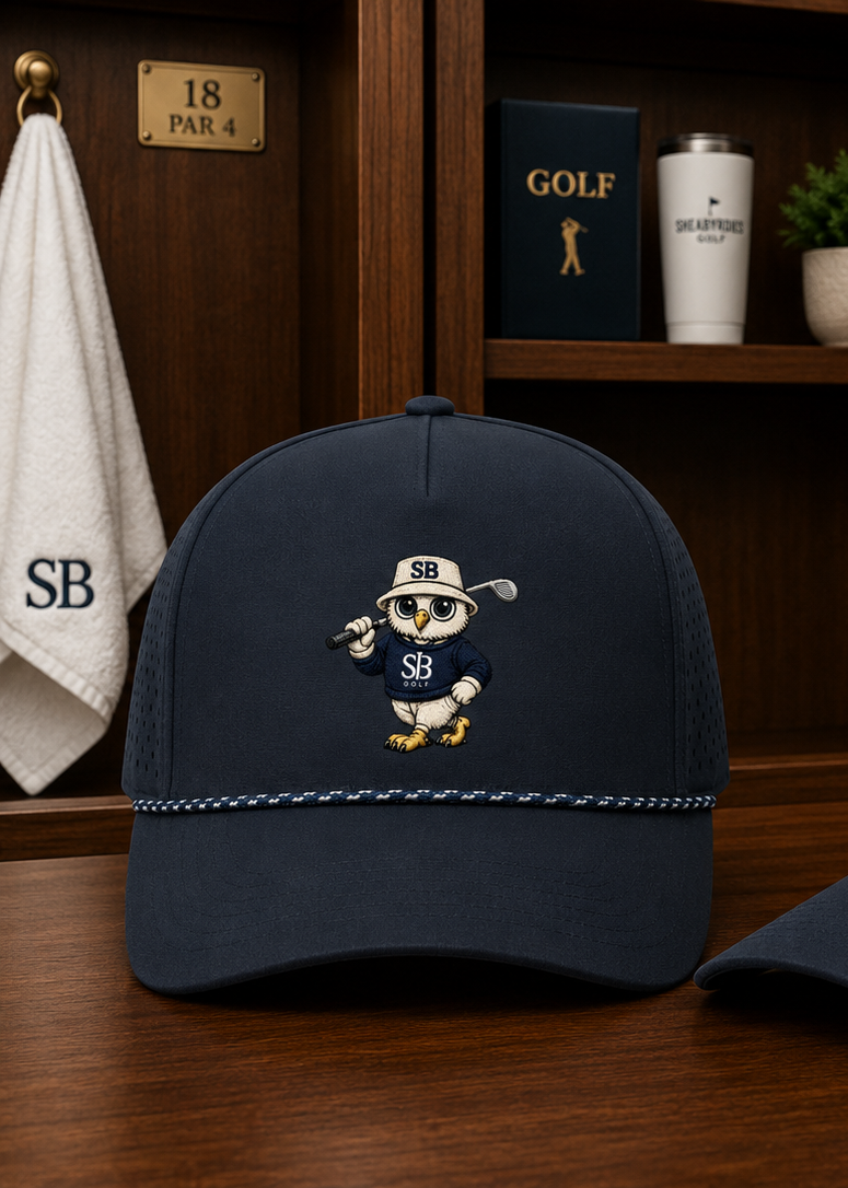 Sheabyrdies Golf hat | Performance Golf Hat | Sheabyrdies by Sheabyrd Design Lab