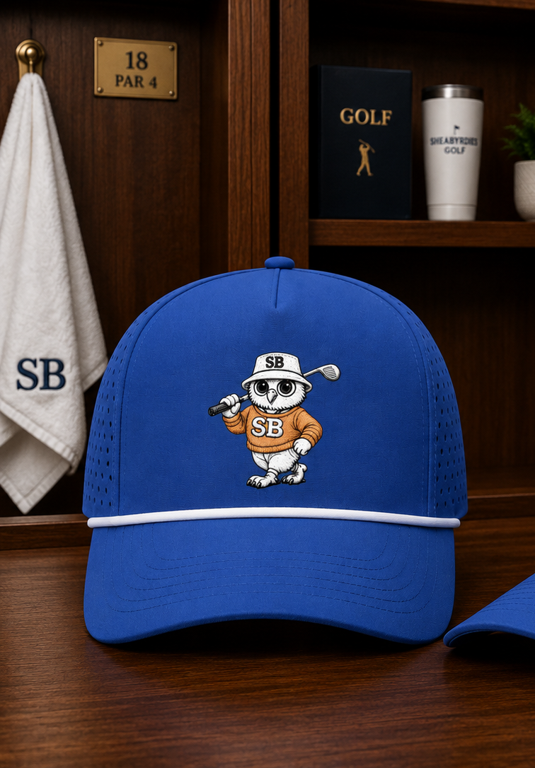 Sheabyrdies Golf hat | Performance Golf Hat | Sheabyrdies by Sheabyrd Design Lab