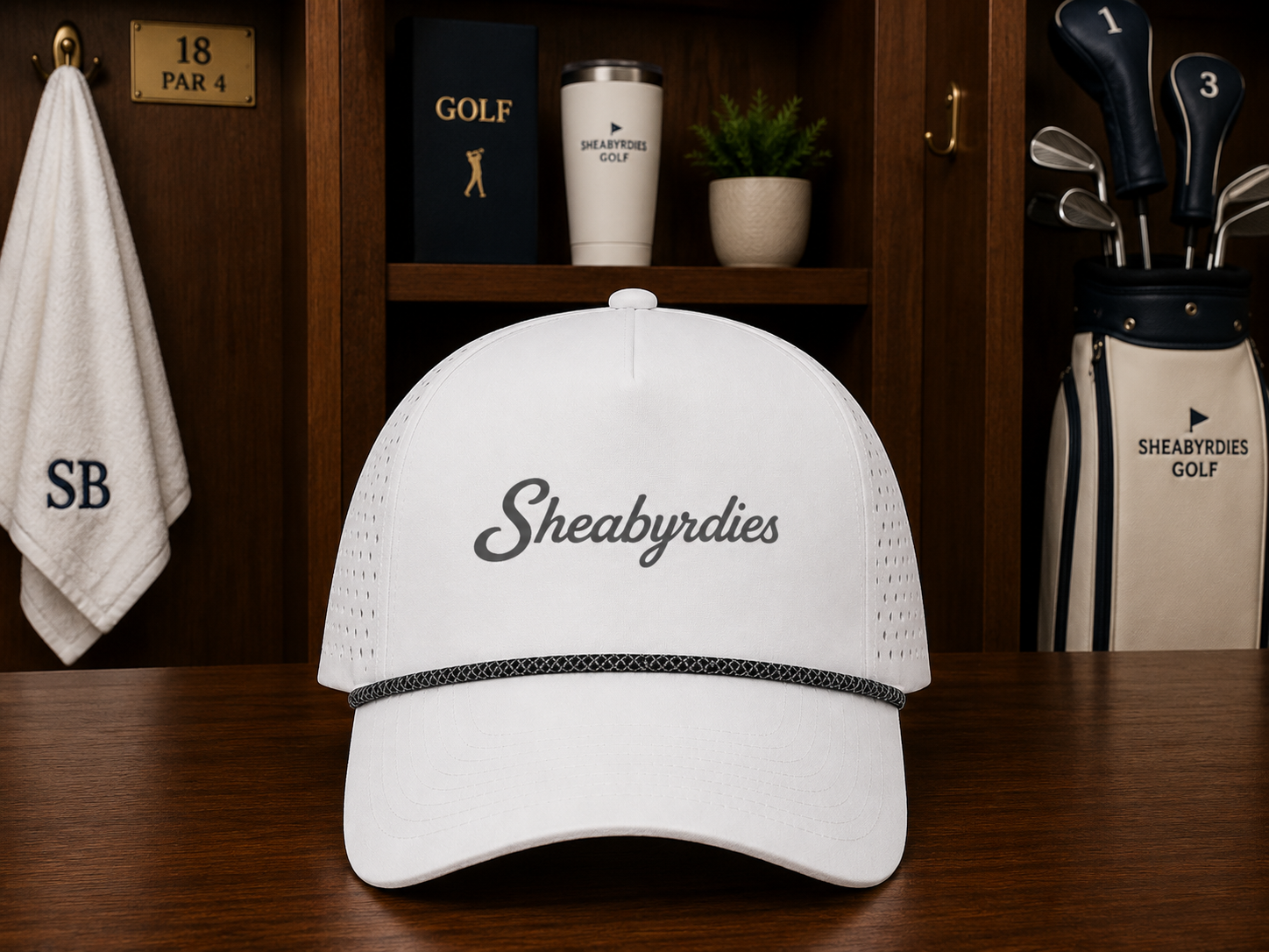 Sheabyrdies Golf hat | Performance Golf Hat | Sheabyrdies by Sheabyrd Design Lab
