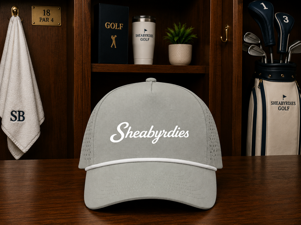 Sheabyrdies Golf hat | Performance Golf Hat | Sheabyrdies by Sheabyrd Design Lab