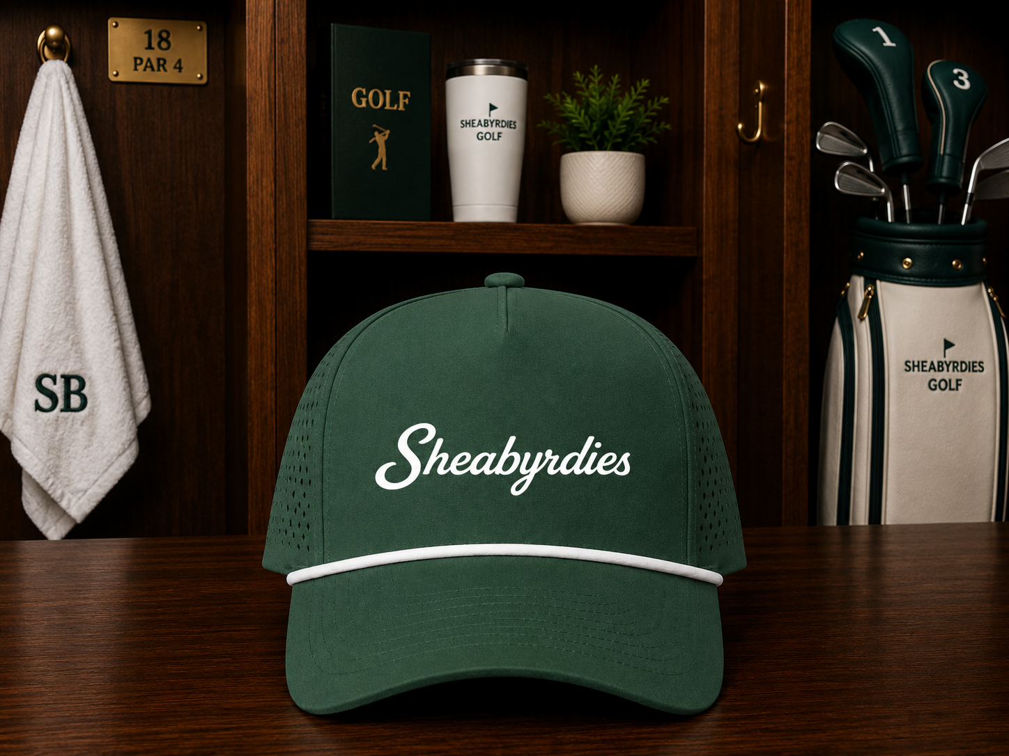 Sheabyrdies Golf hat | Performance Golf Hat | Sheabyrdies by Sheabyrd Design Lab
