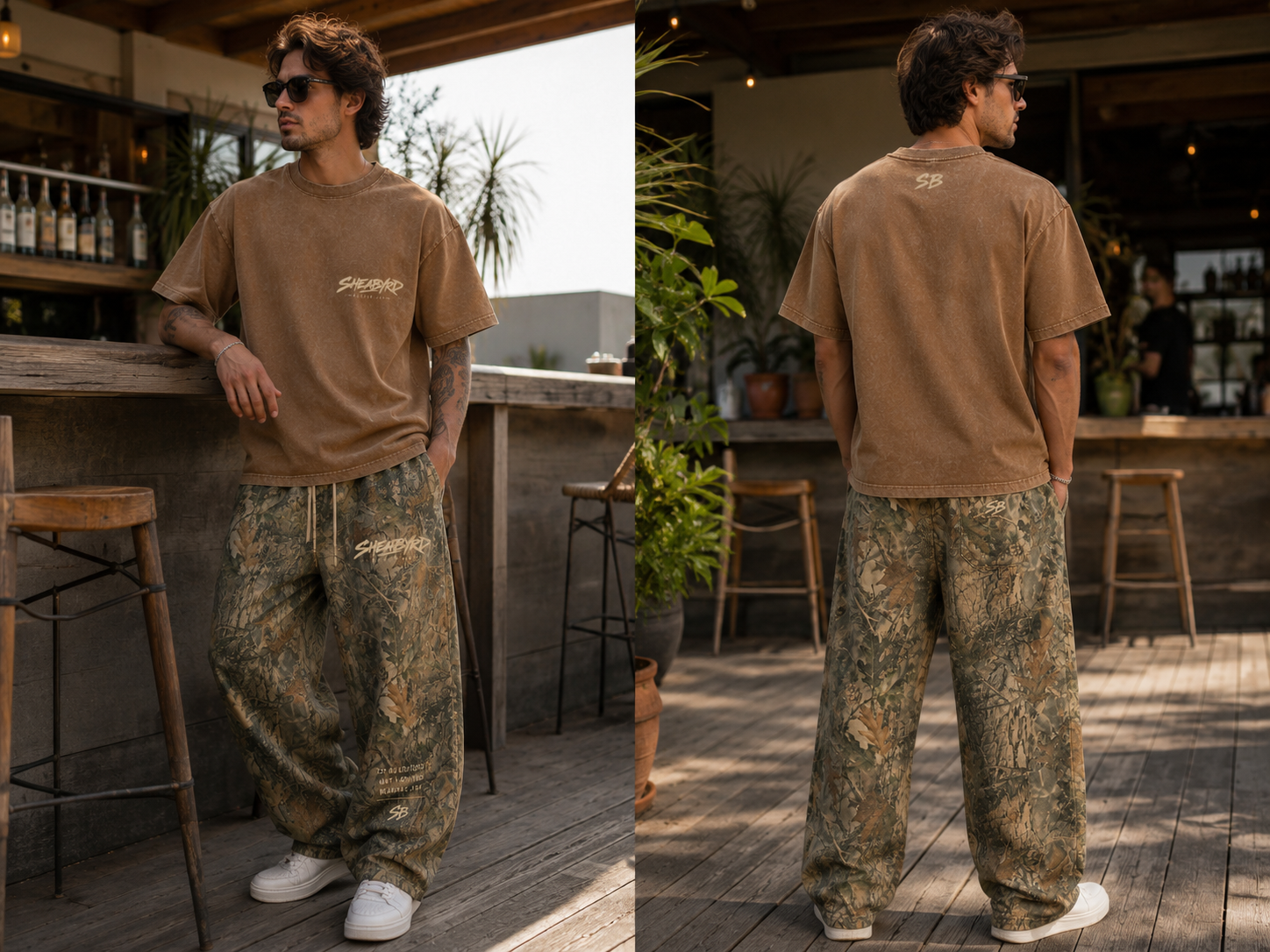 Heavyweight Cotton Sweatpants | Premium Streetwear Sweats | Sheabyrd Design Lab
