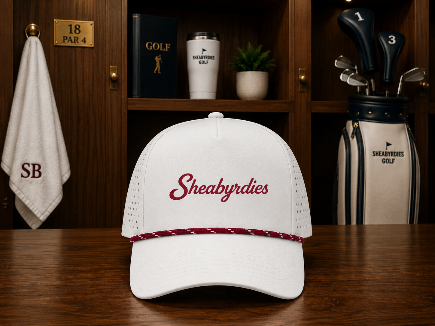 Sheabyrdies Golf hat | Performance Golf Hat | Sheabyrdies by Sheabyrd Design Lab