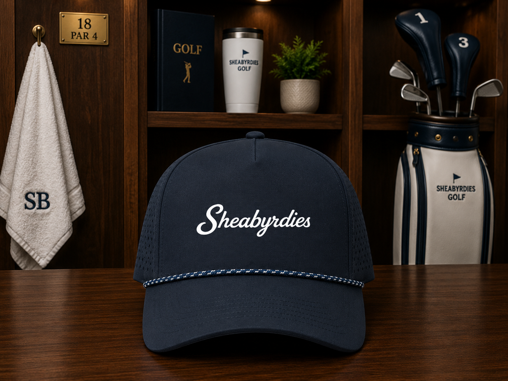 Sheabyrdies Golf hat | Performance Golf Hat | Sheabyrdies by Sheabyrd Design Lab