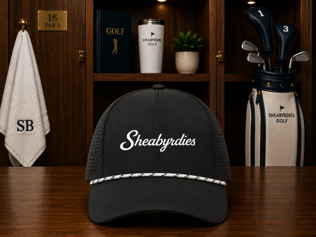 Sheabyrdies Golf hat | Performance Golf Hat | Sheabyrdies by Sheabyrd Design Lab