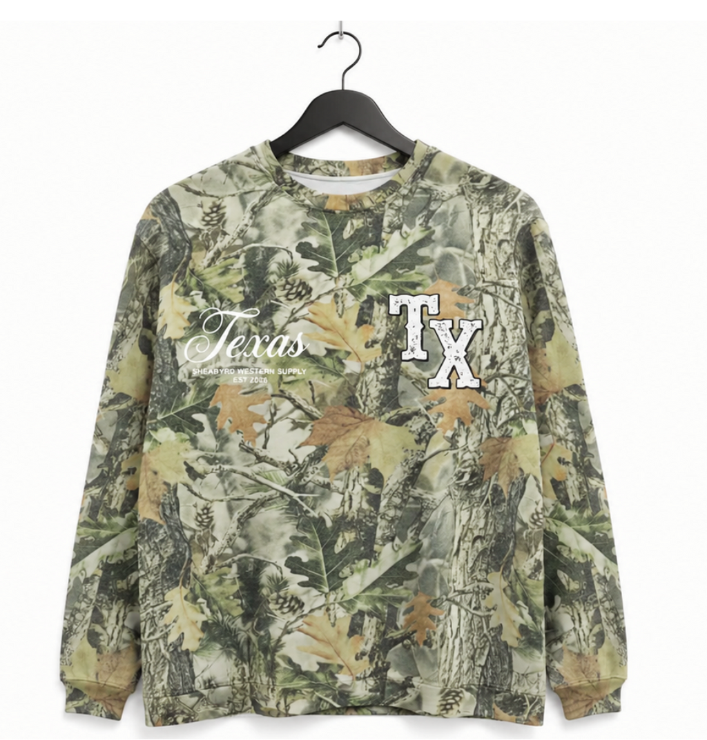 Sheabyrd Camo Series | Premium Heavyweight 100% cotton | Sheabyrd Design Lab