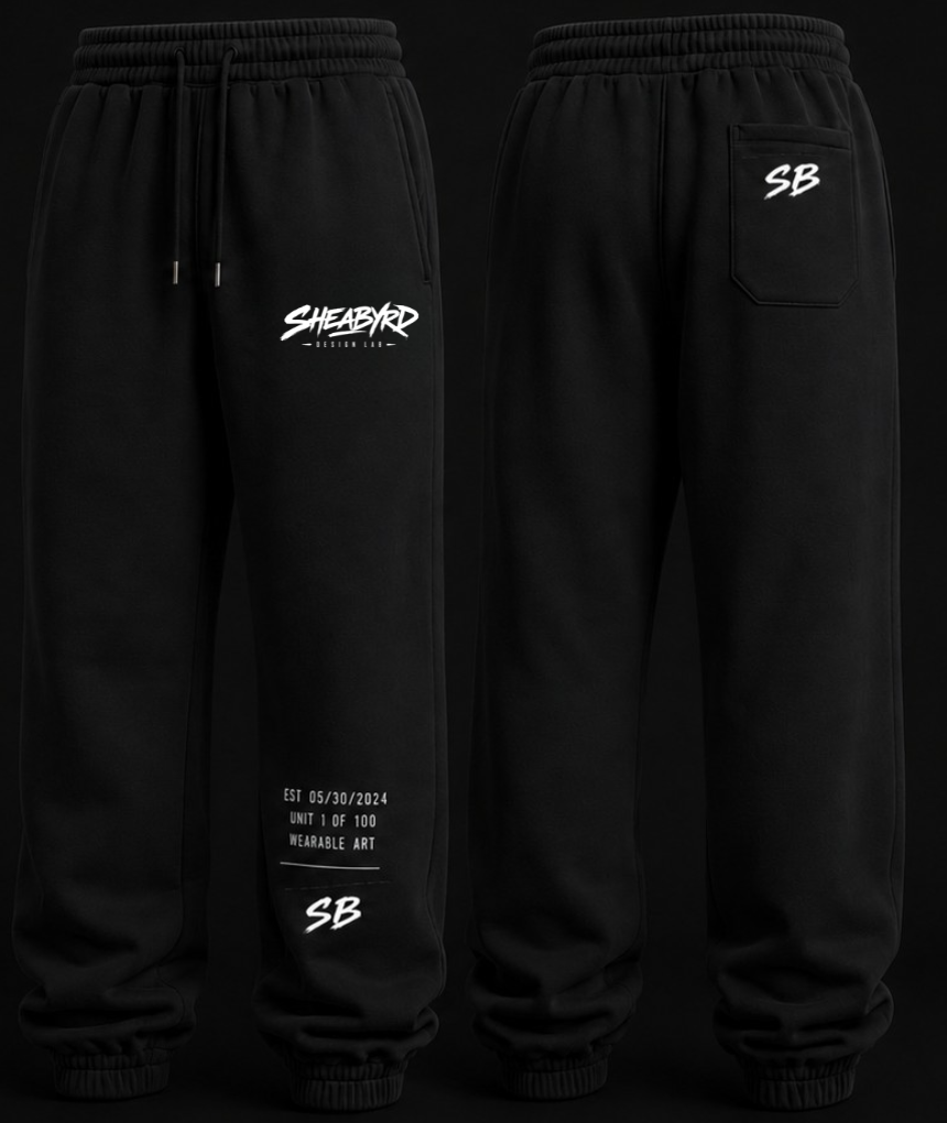 Heavyweight Cotton Sweatpants | Premium Streetwear Sweats | Sheabyrd Design Lab