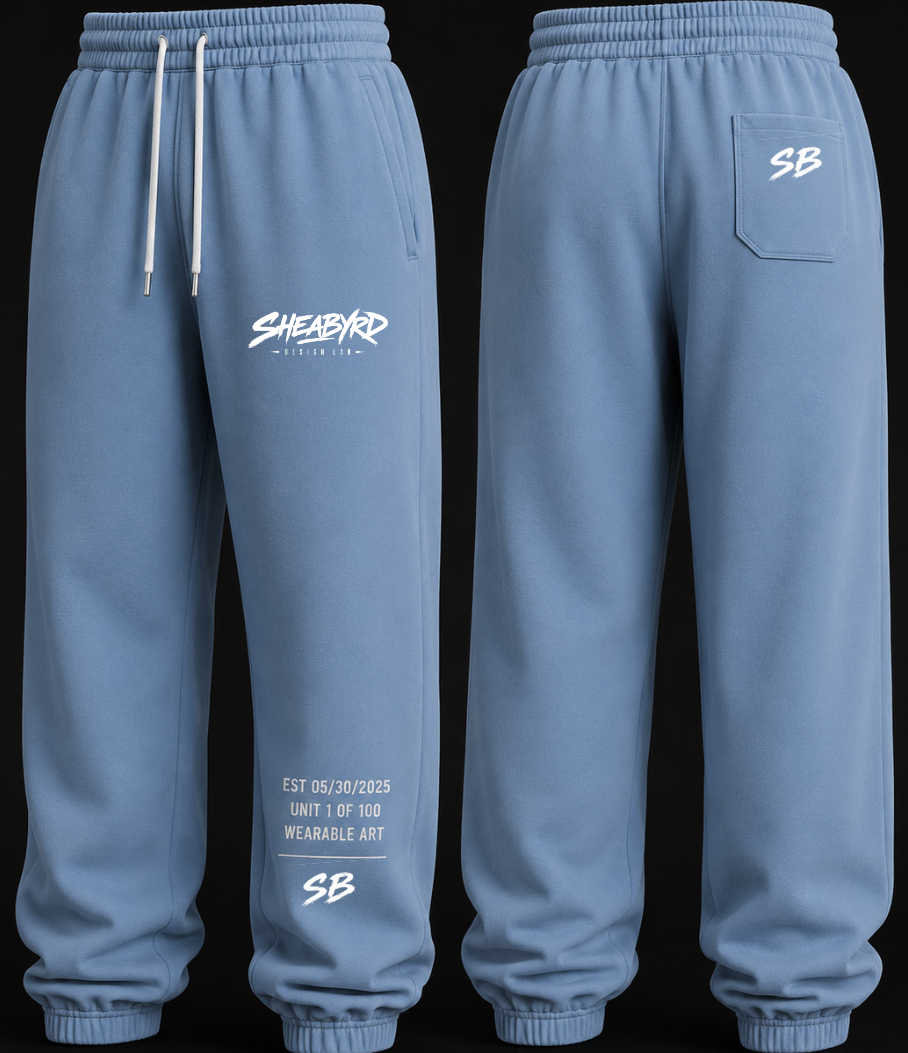 Heavyweight Cotton Sweatpants | Premium Streetwear Sweats | Sheabyrd Design Lab