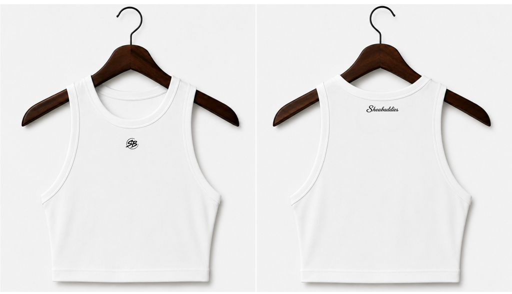 Sheabaddies Performance Crop Tank | Sheabaddies™ by Sheabyrd Design Lab