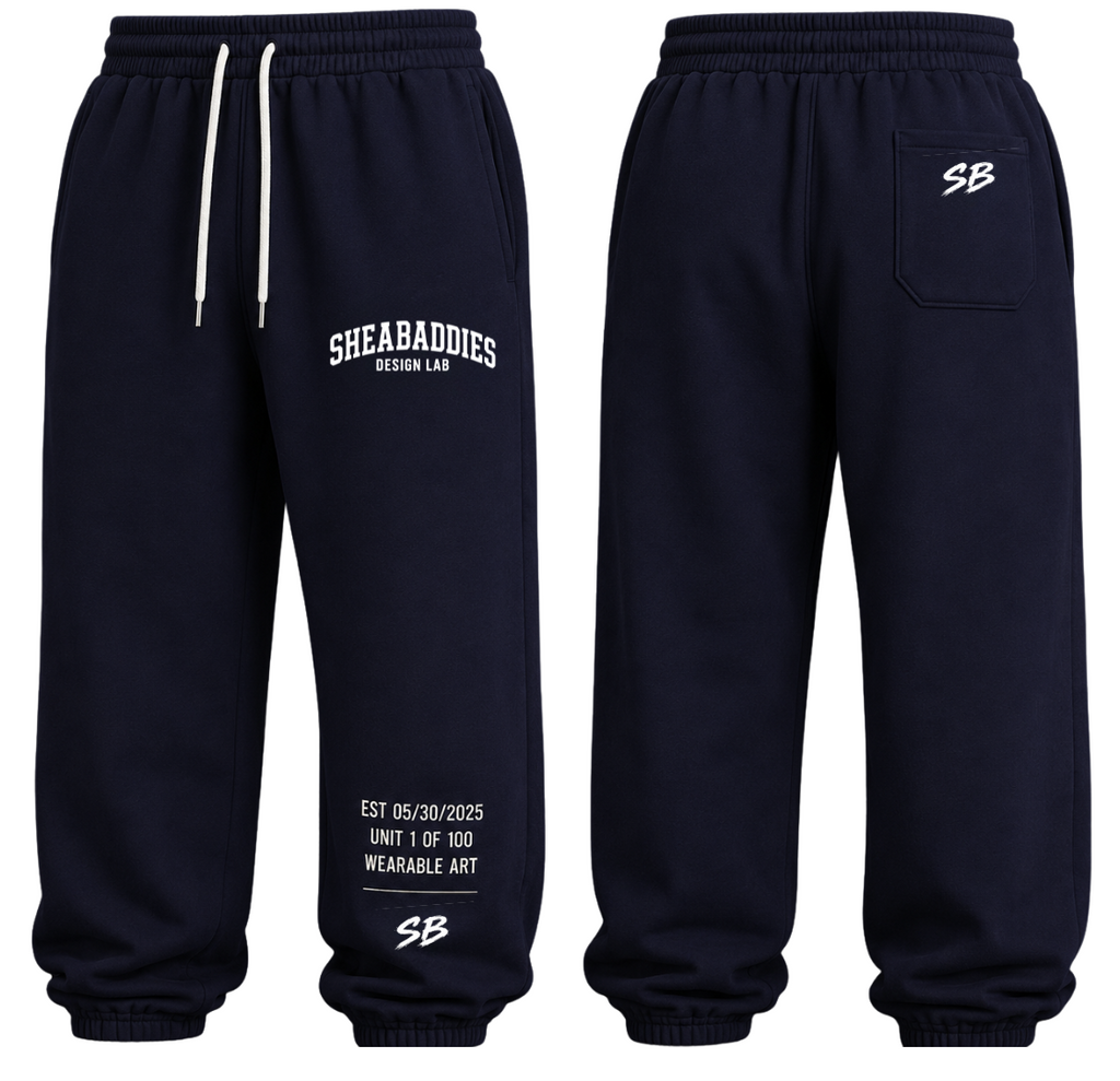 Heavyweight Cotton Sweatpants | Premium Streetwear Sweats | Sheabyrd Design Lab