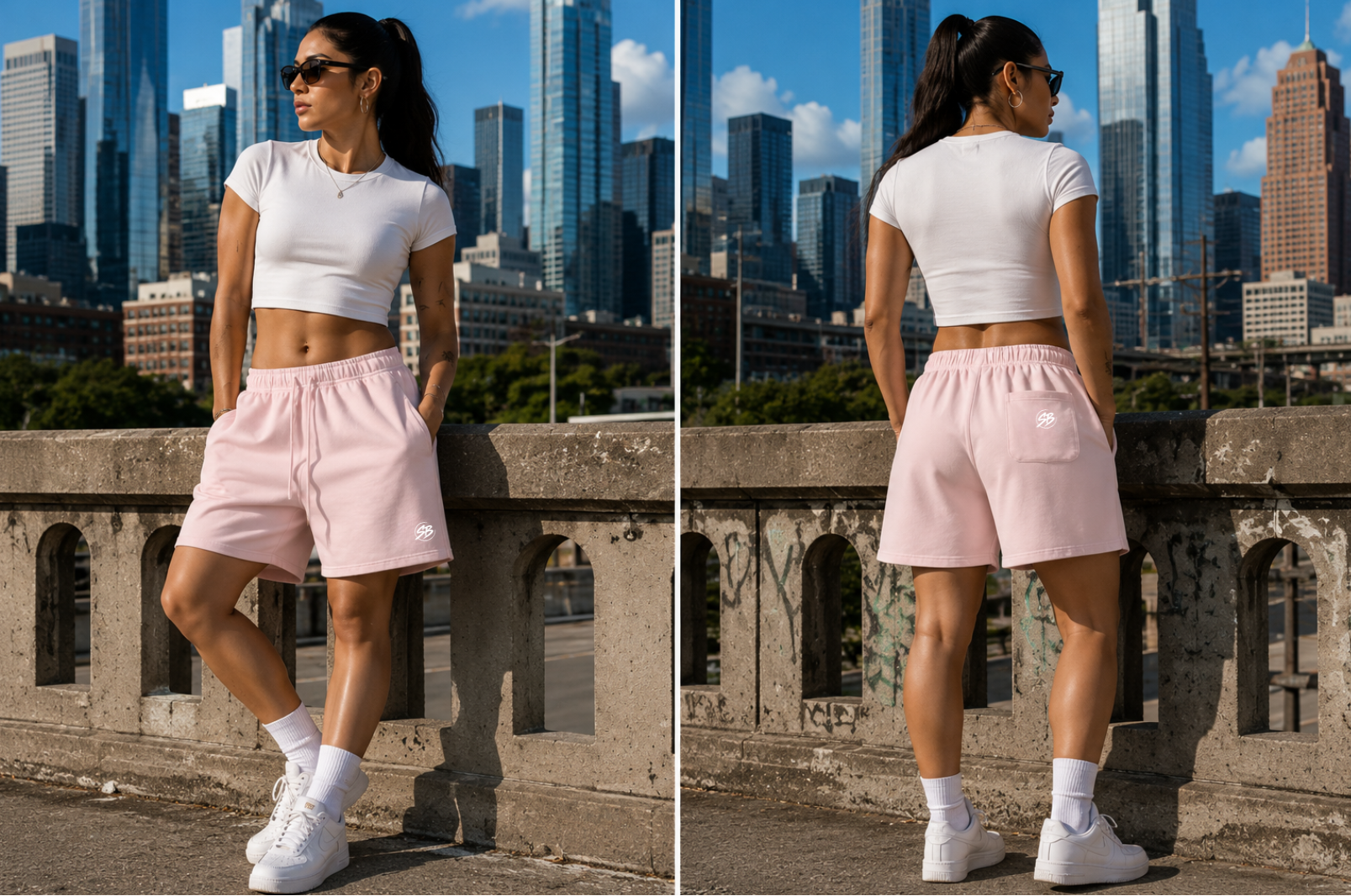 Sheabyrd Design Lab Oversized Fleece Shorts | Premium Heavyweight Streetwear