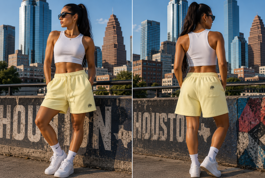 Sheabyrd Design Lab Oversized Fleece Shorts | Premium Heavyweight Streetwear