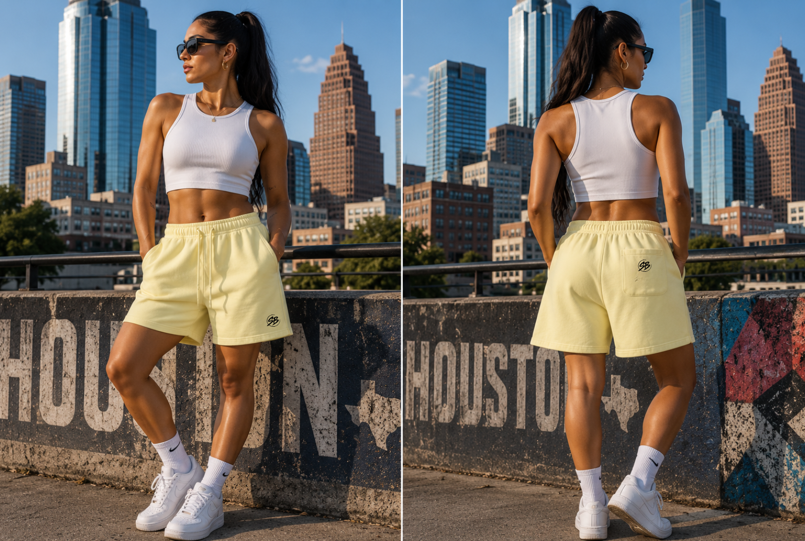 Sheabyrd Design Lab Oversized Fleece Shorts | Premium Heavyweight Streetwear