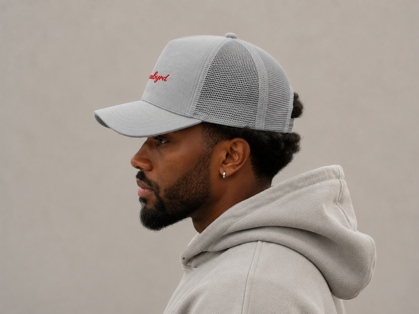 Sheabyrd Suede Trucker Hat | Premium Snapback Mesh Cap | Unisex Lifestyle Hat