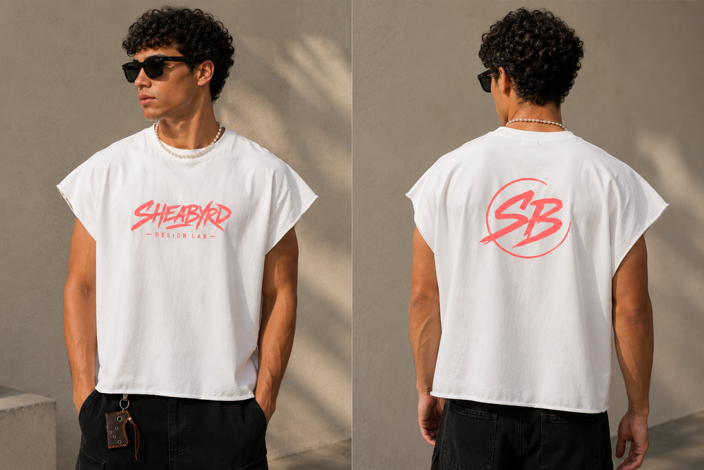Limited Edition Raw Edge Boxy Tee I Sheabyrd Design Lab I Premium Tee
