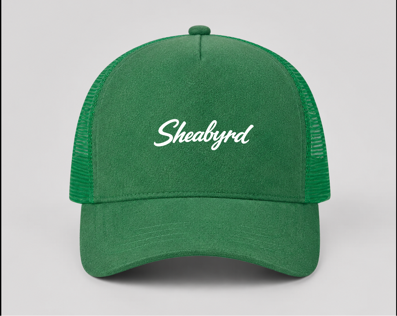Sheabyrd Suede Trucker Hats | Premium Snapback Mesh Cap | Unisex Lifestyle Hat