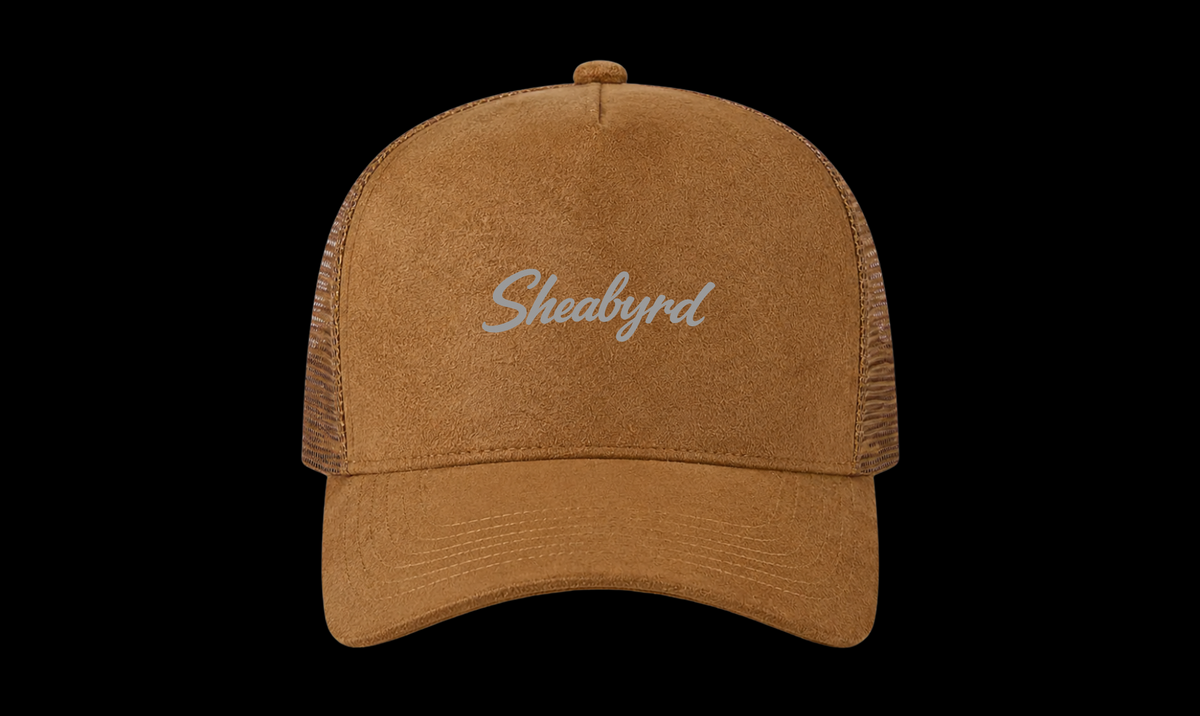 Sheabyrd Suede Trucker Hats | Premium Snapback Mesh Cap | Unisex Lifestyle Hat