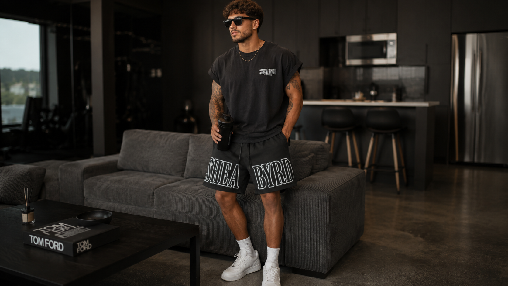 Sheabyrd Design Lab Oversized Fleece Shorts | Premium Heavyweight Streetwear