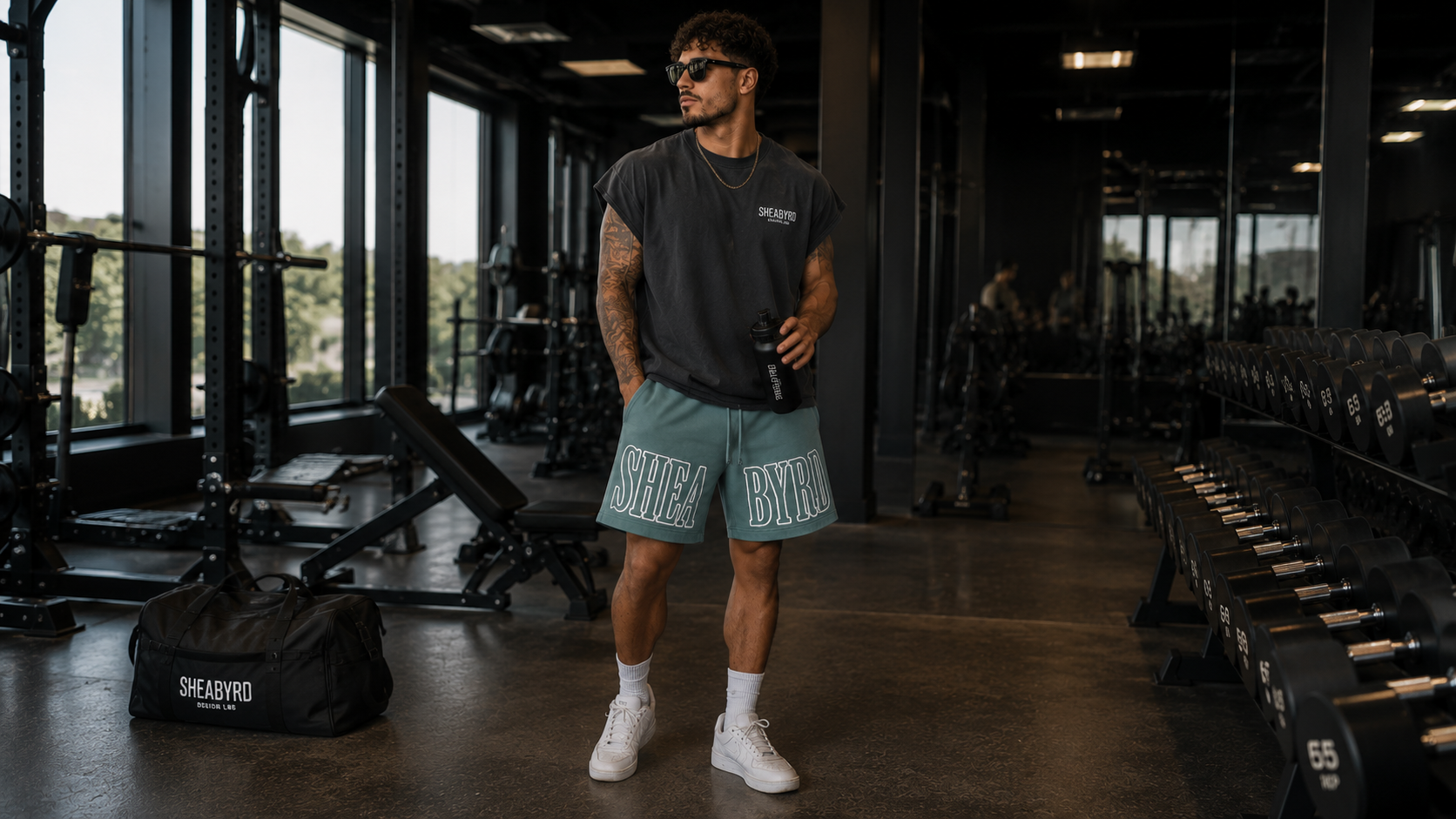 Sheabyrd Design Lab Oversized Fleece Shorts | Premium Heavyweight Streetwear