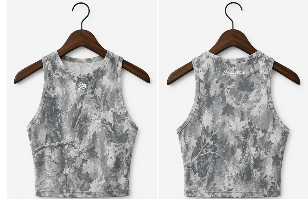 Sheabaddies Performance Crop Tank | Sheabaddies™ by Sheabyrd Design Lab