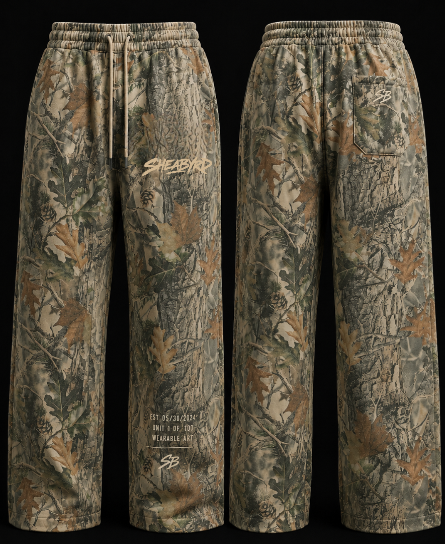 Heavyweight Cotton Sweatpants | Premium Streetwear Sweats | Sheabyrd Design Lab