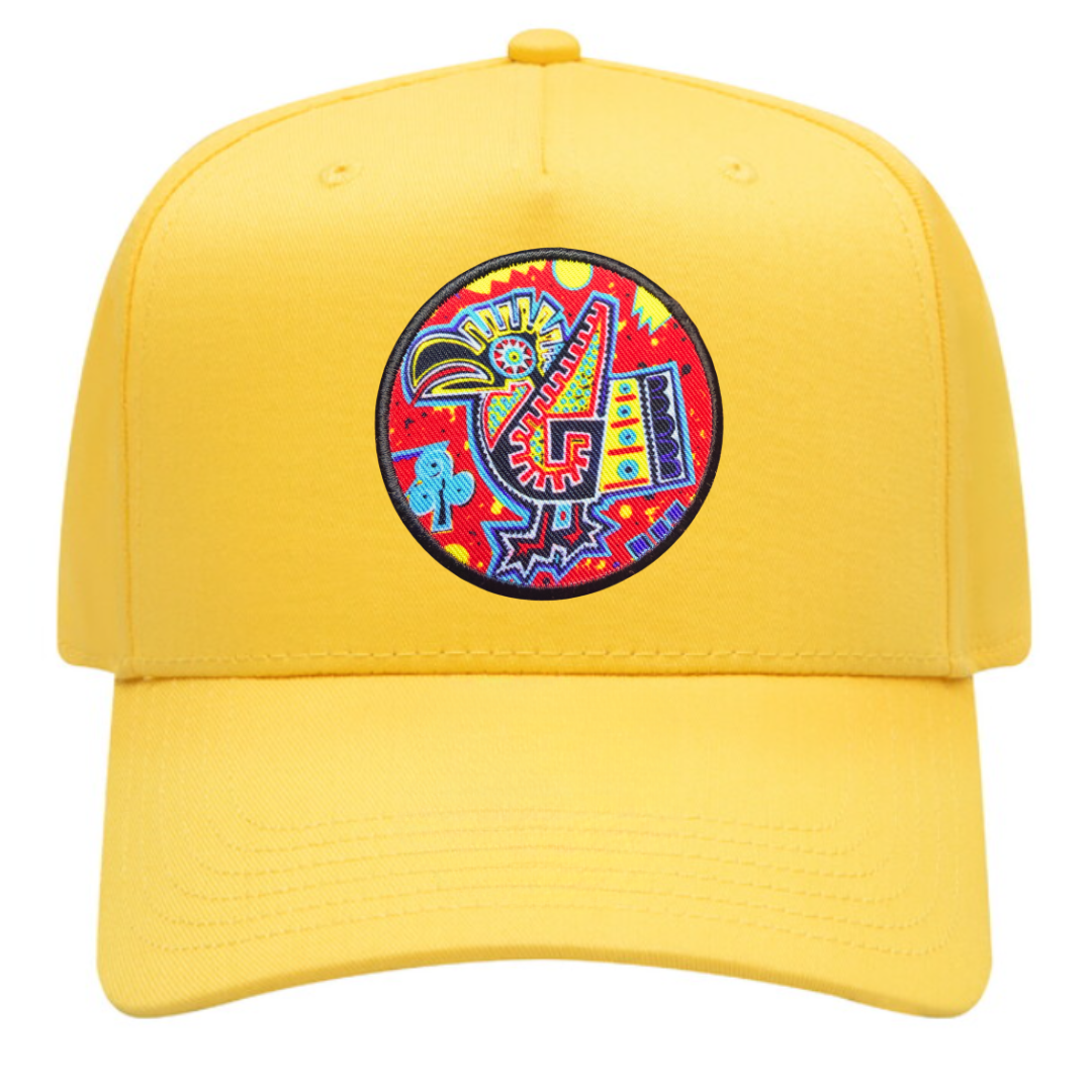 Sheabyrd Essentials Hat | Snapback Structured Front 5 panel cap | Sheabyrd Design Lab