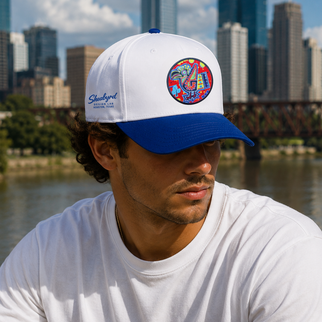Sheabyrd Essentials Hat | Snapback Structured Front 5 panel cap | Sheabyrd Design Lab