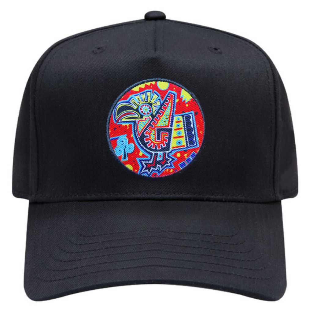 Sheabyrd Essentials Hat | Snapback Structured Front 5 panel cap | Sheabyrd Design Lab