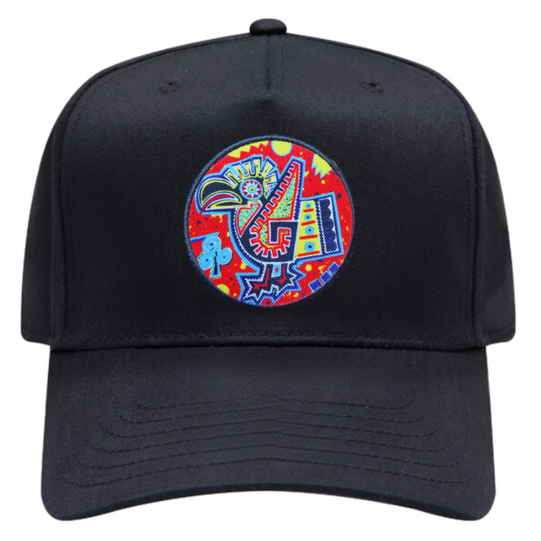Sheabyrd Essentials Hat | Snapback Structured Front 5 panel cap | Sheabyrd Design Lab