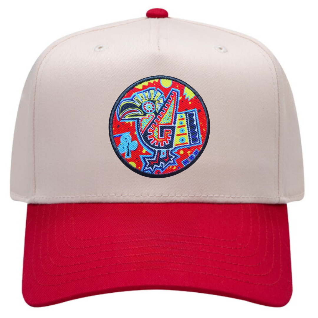 Sheabyrd Essentials Hat | Snapback Structured Front 5 panel cap | Sheabyrd Design Lab