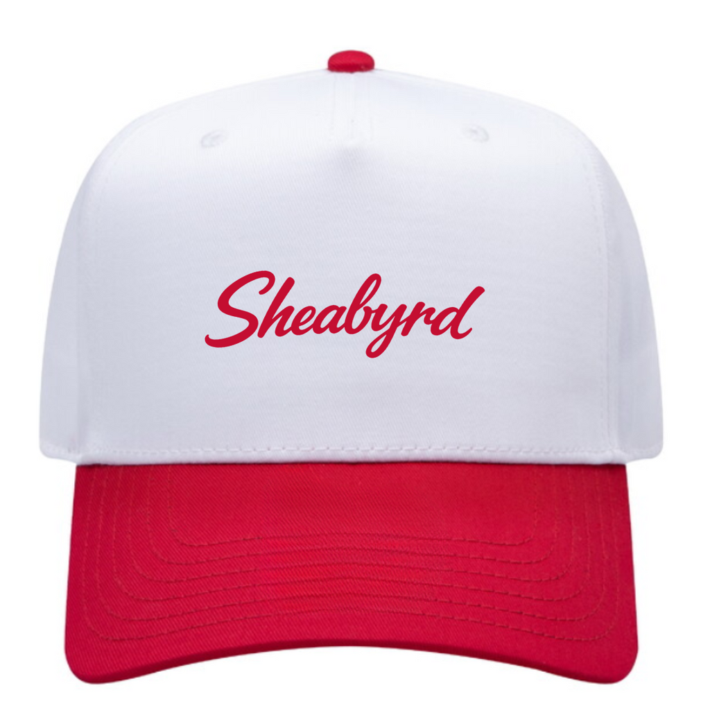 Sheabyrd Essentials Hat | Snapback Structured Front 5 panel cap | Sheabyrd Design Lab