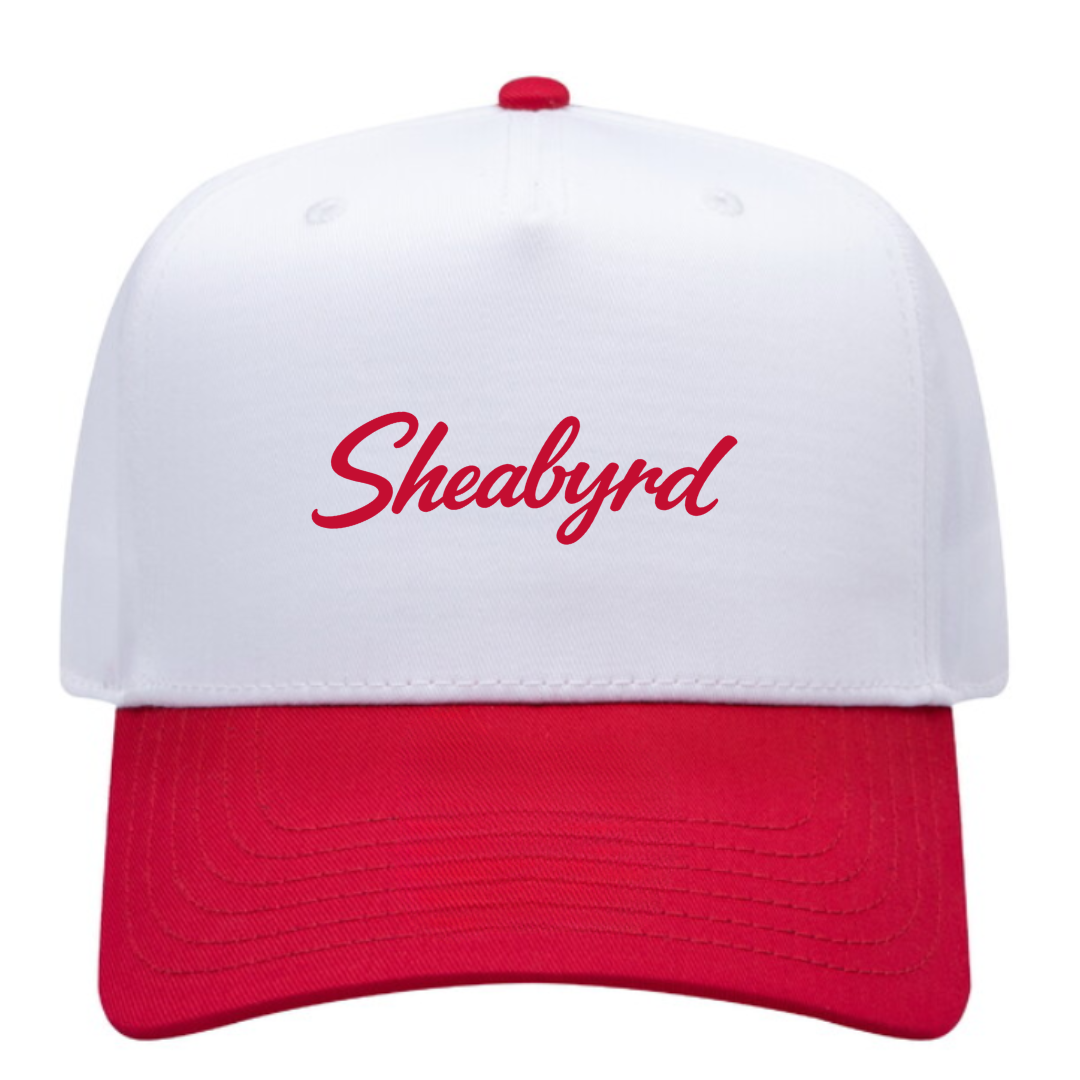 Sheabyrd Essentials Hat | Snapback Structured Front 5 panel cap | Sheabyrd Design Lab